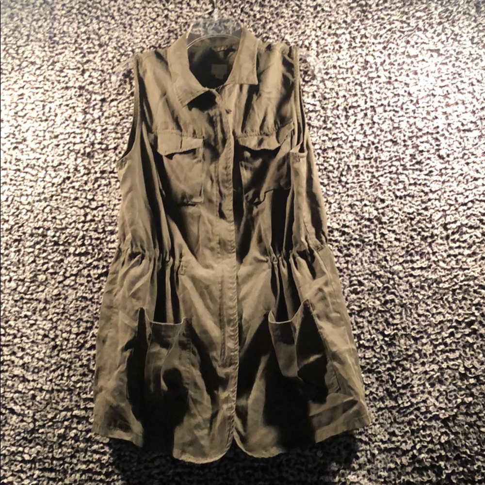 A New Day Forest Green Vest